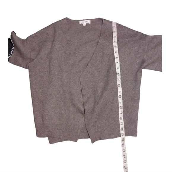 THML Open Cardigan Fringe Trim Sleeve Size M - Picture 5 of 7
